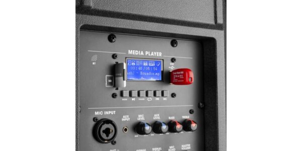 Vonyx VSA700 Sistema Portátil 15 2HH UHF 4